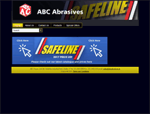 Tablet Screenshot of abcabrasives.ie